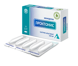 Проктонис свечи (крем в монодозах) №10 